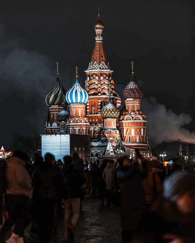 Ночь на Красной Площади